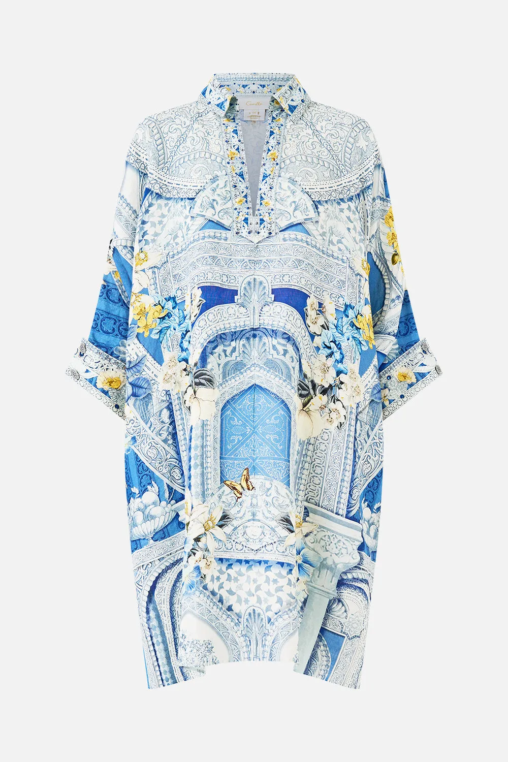 WIDE BODY COLLARED KAFTAN DE NADA GRANADA sold by Camilla product image thumbnail 3