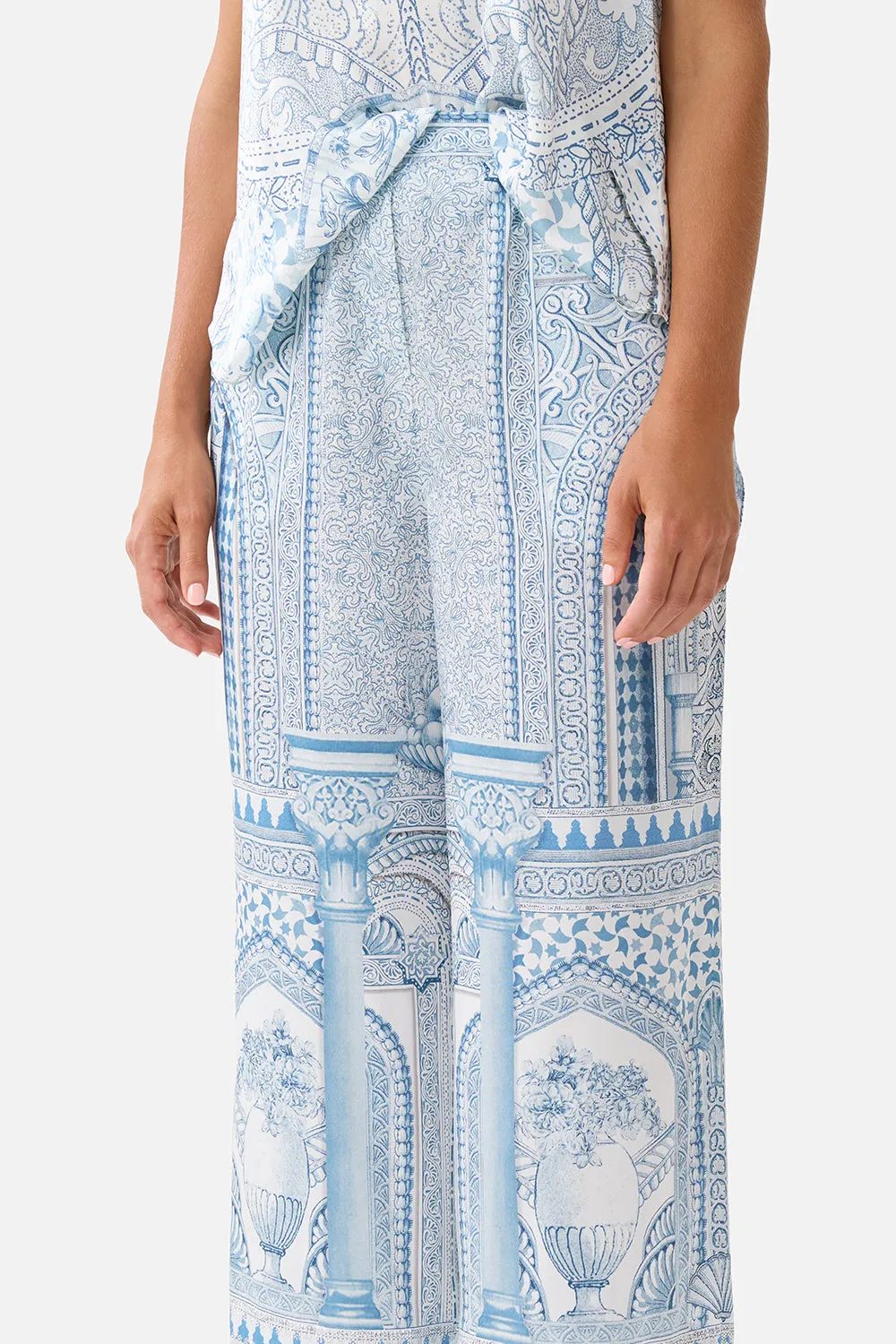 BUTTON FRONT LOUNGE PANT THE HUM OF THE ALHAMBRA sold by Camilla product image thumbnail 4