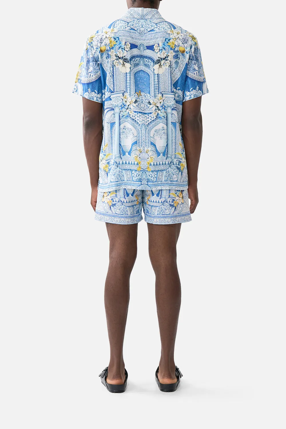 SHORT SLEEVE CAMP COLLARED SHIRT DE NADA GRANADA sold by Camilla product image thumbnail 2