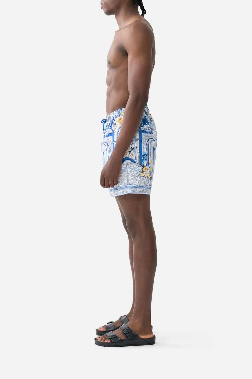MID LENGTH BOARDSHORT WITH ELASTIC WAIST DE NADA GRANADA sold by Camilla product image thumbnail 3
