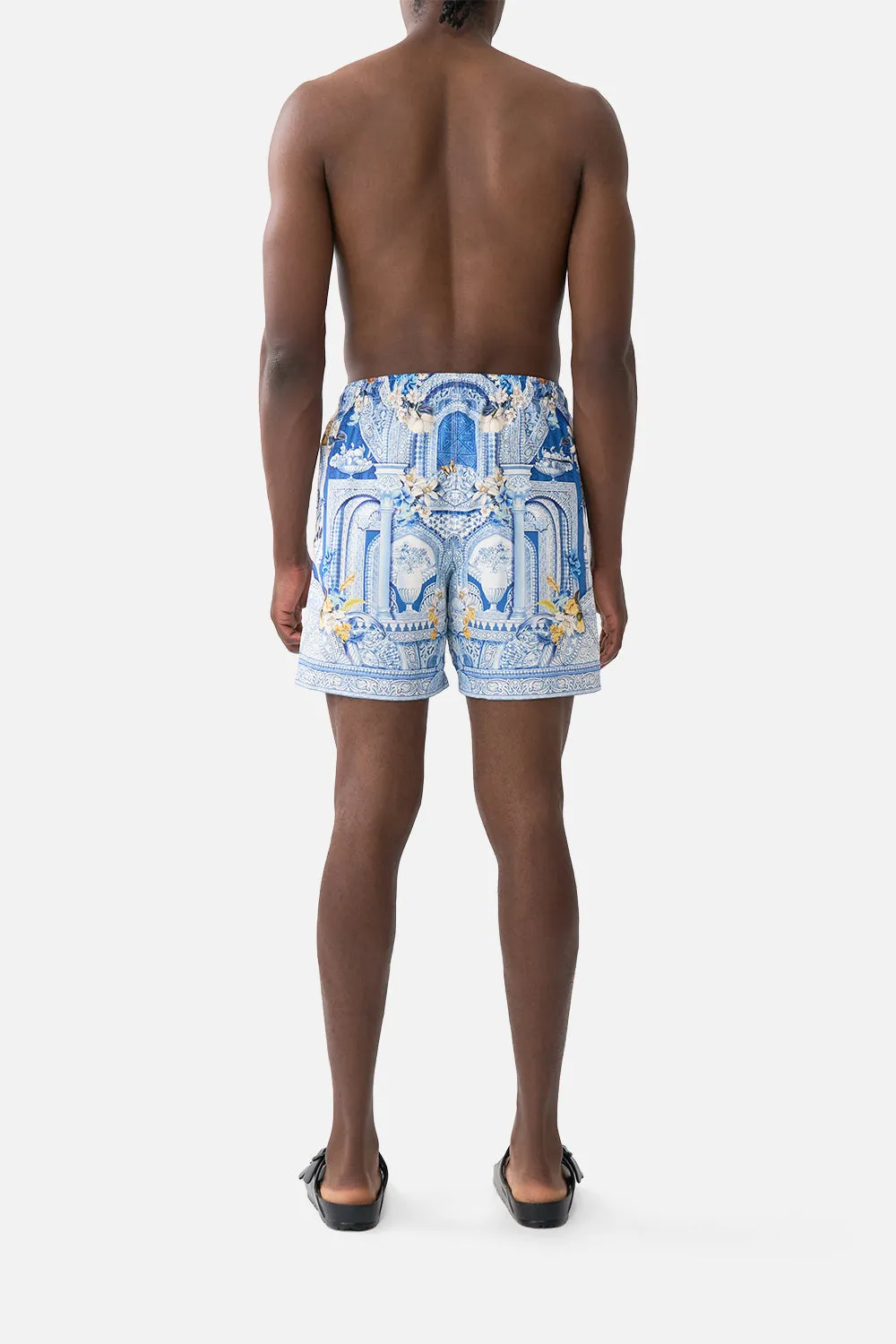 MID LENGTH BOARDSHORT WITH ELASTIC WAIST DE NADA GRANADA sold by Camilla product image thumbnail 2