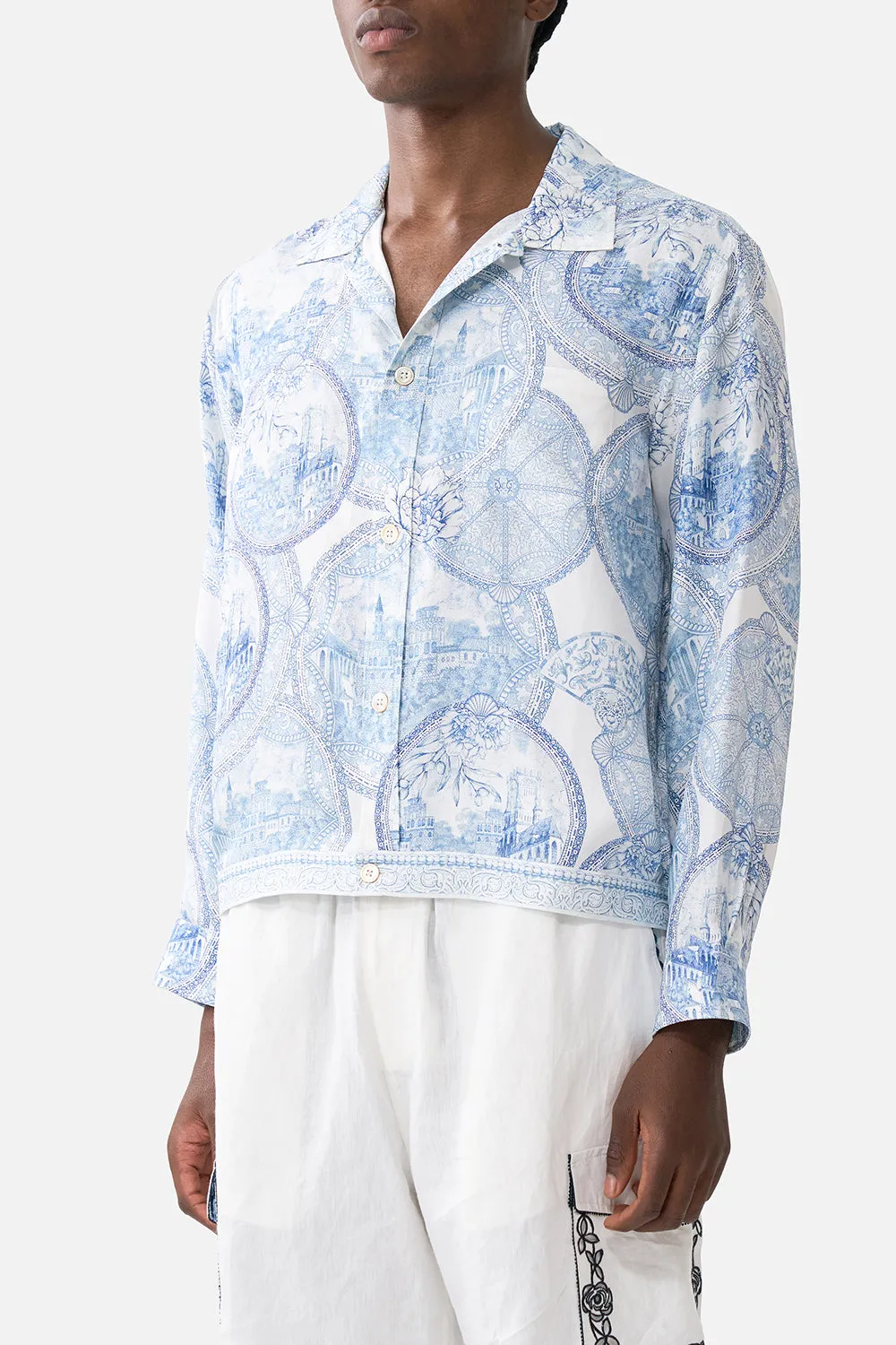 CROP BLOUSON JACKET THE HUM OF THE ALHAMBRA sold by Camilla product image thumbnail 4