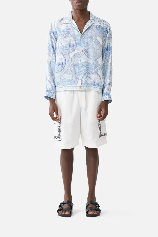 CROP BLOUSON JACKET THE HUM OF THE ALHAMBRA sold by Camilla