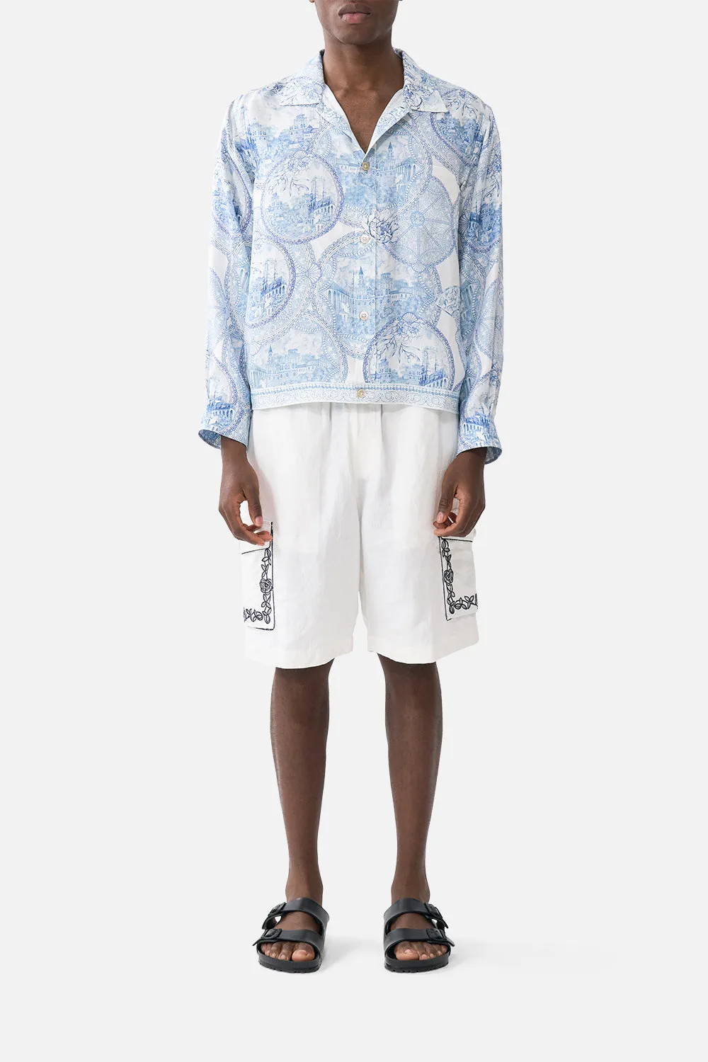 CROP BLOUSON JACKET THE HUM OF THE ALHAMBRA sold by Camilla