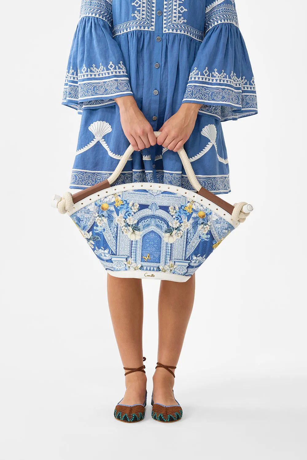 CANVAS TOTE BAG DE NADA GRANADA sold by Camilla product image thumbnail 5