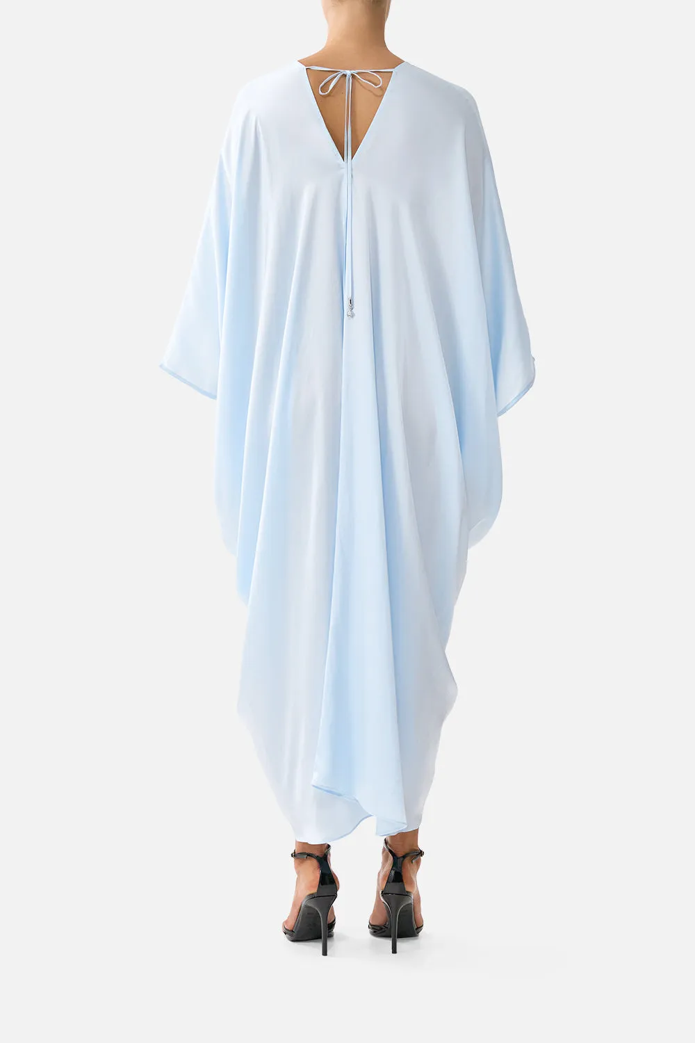 DRAPE FRONT V NECK KAFTAN THE HUM OF THE ALHAMBRA sold by Camilla product image thumbnail 2