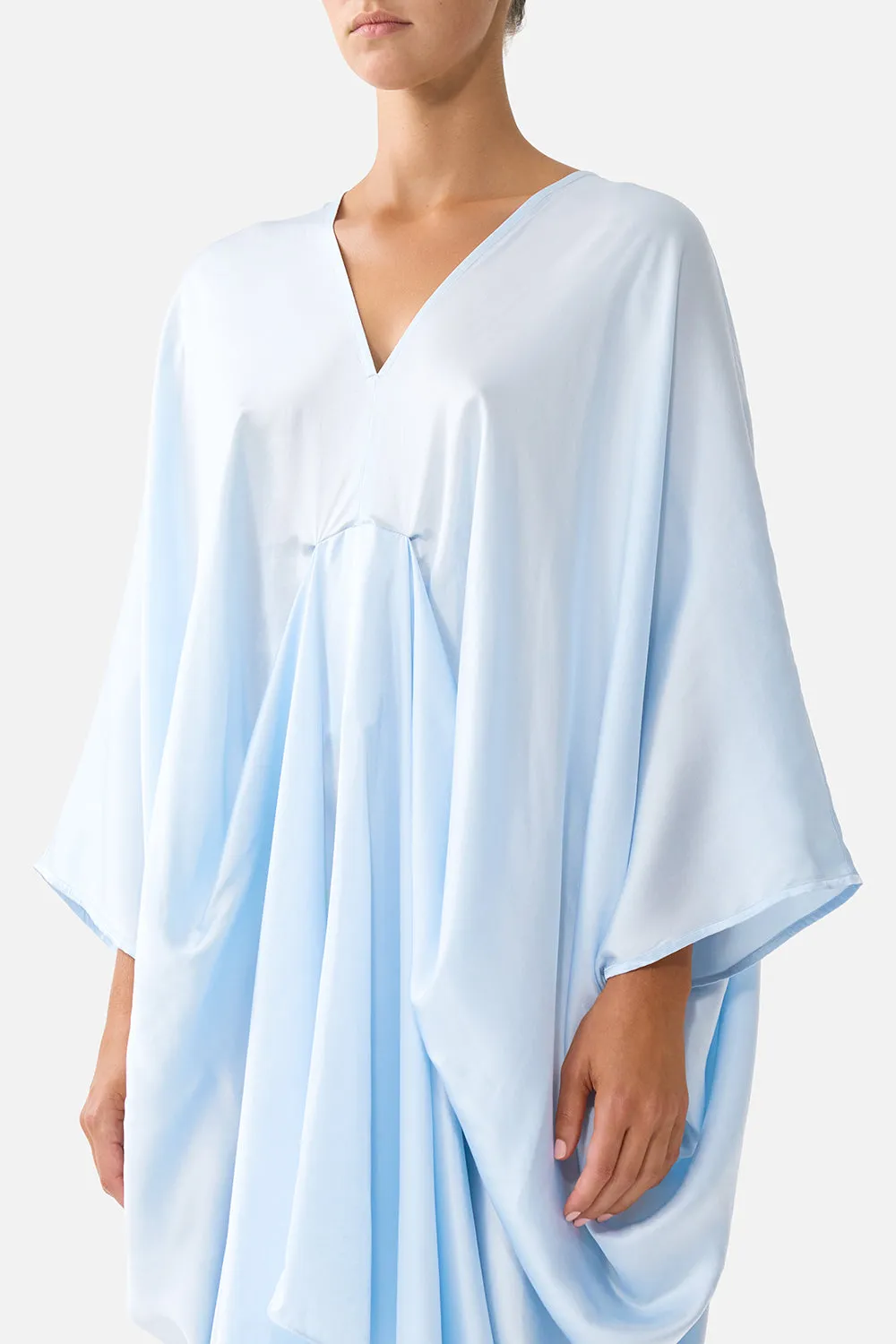 DRAPE FRONT V NECK KAFTAN THE HUM OF THE ALHAMBRA sold by Camilla product image thumbnail 5