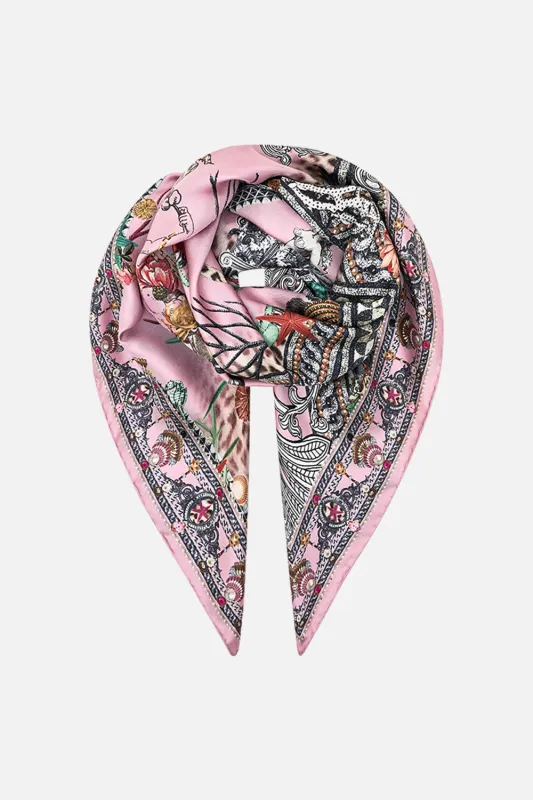 SILK SQUARE SCARF CAVE OF WONDERS sold by Camilla