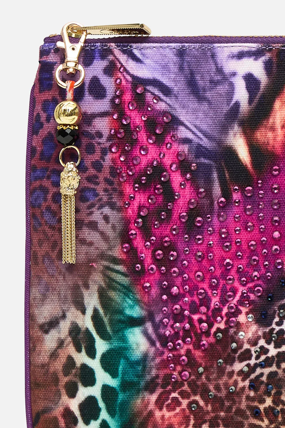 SMALL CANVAS CLUTCH SURREALIST SUSPENSION sold by Camilla product image thumbnail 2