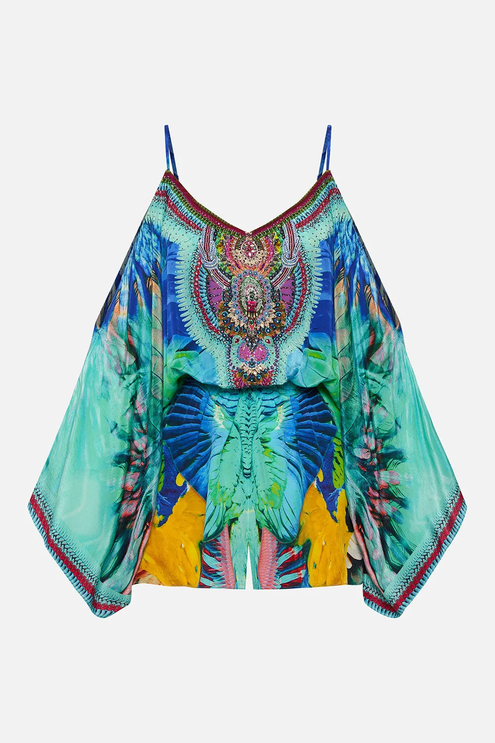 DROP SHOULDER PLAYSUIT AGE OF ASTERIA sold by Camilla product image thumbnail 3