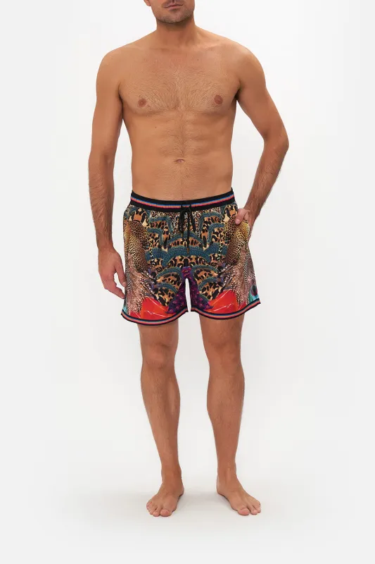 ELASTIC WAIST BOARDSHORT XANADU RISING made by Camilla