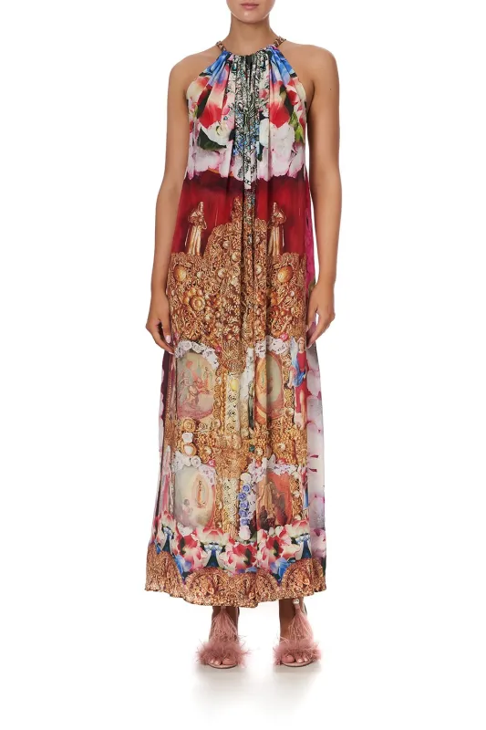 DRAWSTRING DRESS MILAGRO CHARM made by Camilla