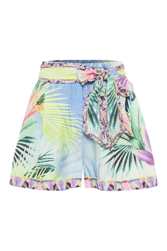 BELTED TUCK FRONT SHORT WHATS YOUR VICE made by Camilla