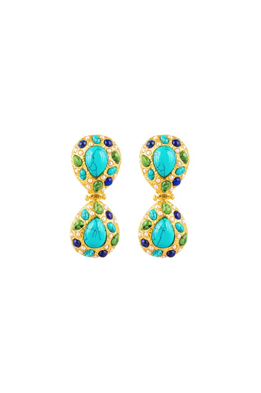 BUTTERFLY EARRINGS MULTI sold by Camilla