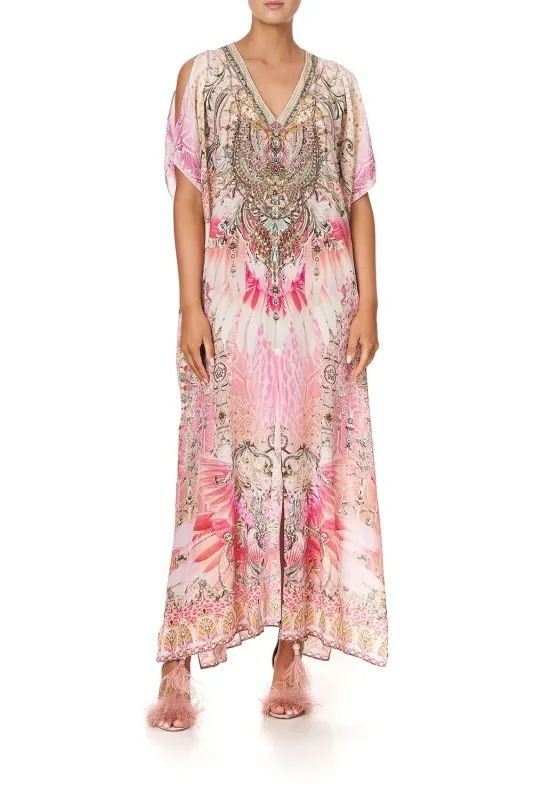 SLIM FIT KAFTAN WITH SPLIT DECO DARLING made by Camilla