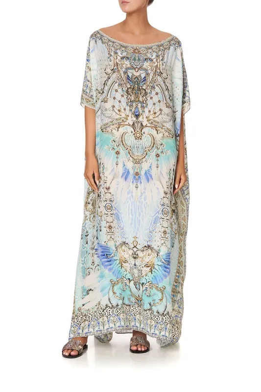 LONG KAFTAN WITH BUTTON SHOULDER GATSBYS GIRL sold by Camilla