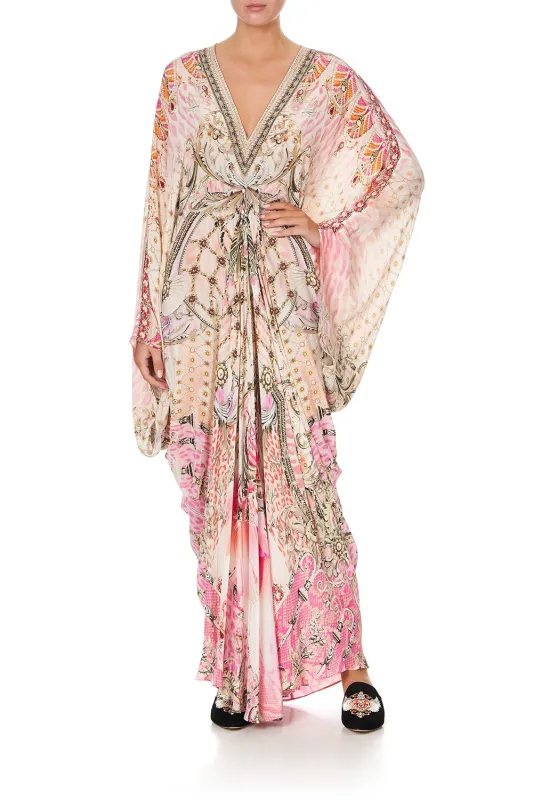 T SHAPE LONG KAFTAN DECO DARLING made by Camilla