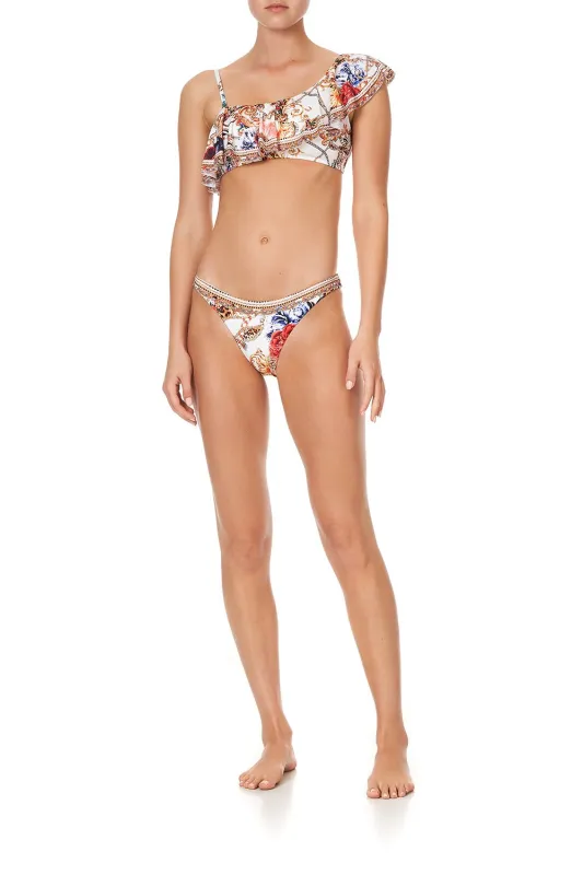 ONE SHOULDER FRILL BRA REIGN SUPREME made by Camilla