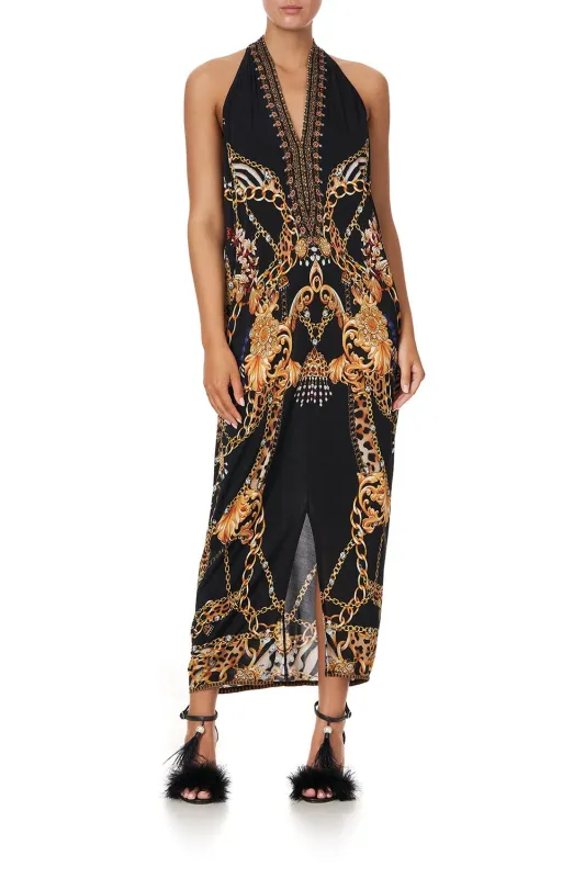 SIDE COWL JERSEY DRESS A NIGHT IN THE 90S made by Camilla