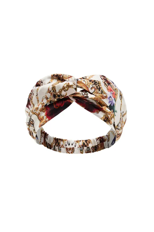 WOVEN TWIST HEADBAND REIGN SUPREME sold by Camilla