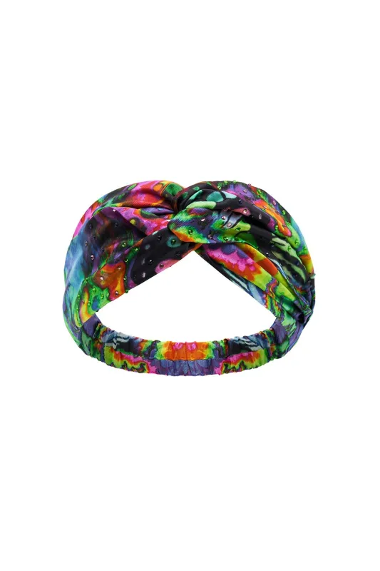 WOVEN TWIST HEADBAND HYPED UP HIPPIE made by Camilla