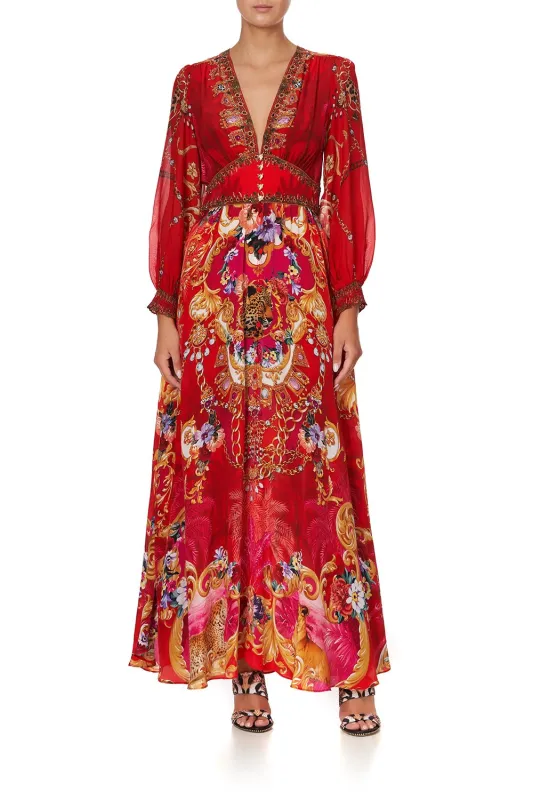 BUTTON DRESS WITH SHAPED WAISTBAND PRIMA DONNA made by Camilla