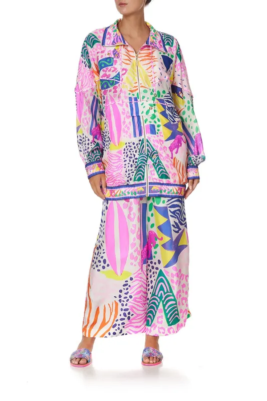 PANELLED YOKE PARKA BONZA BABE sold by Camilla