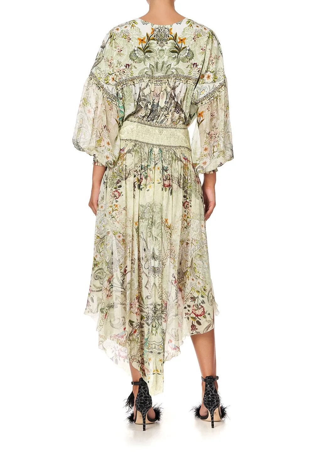 BLOUSON BLOUSE WITH NECK TIE BRICK LANE BEAUTY sold by Camilla product image thumbnail 2