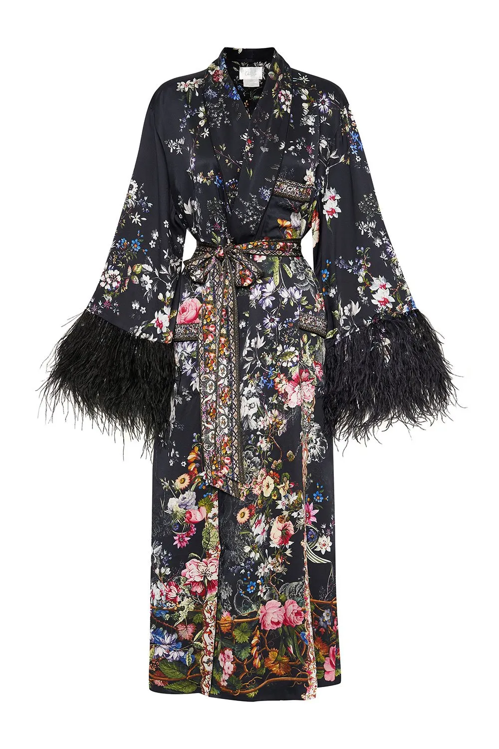 LONG ROBE WITH FLARED SLEEVE FROM THE ARCHIVES sold by Camilla product image thumbnail 3