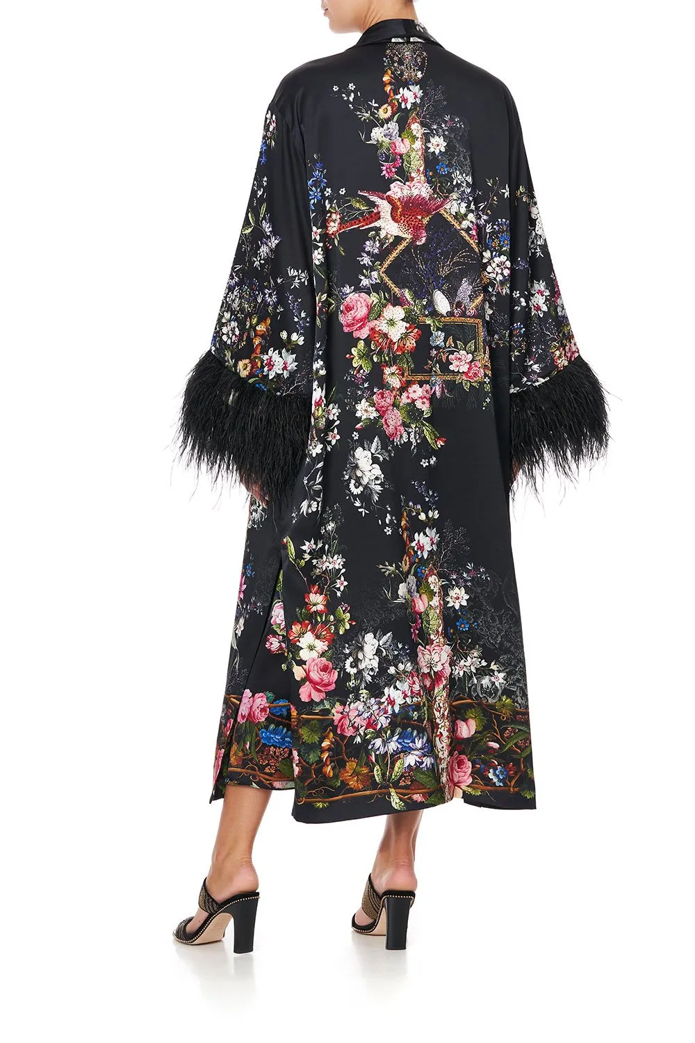 LONG ROBE WITH FLARED SLEEVE FROM THE ARCHIVES sold by Camilla product image thumbnail 2