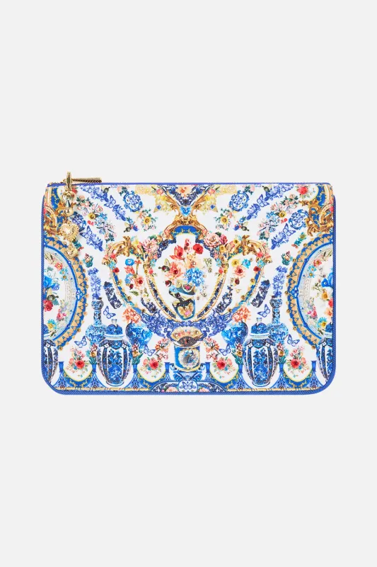 SMALL CANVAS CLUTCH THE POTTERY PARLOUR made by Camilla