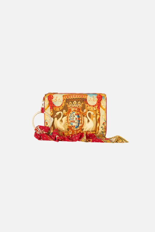RING SCARF CLUTCH LIFE’S RICH TAPESTRY made by Camilla