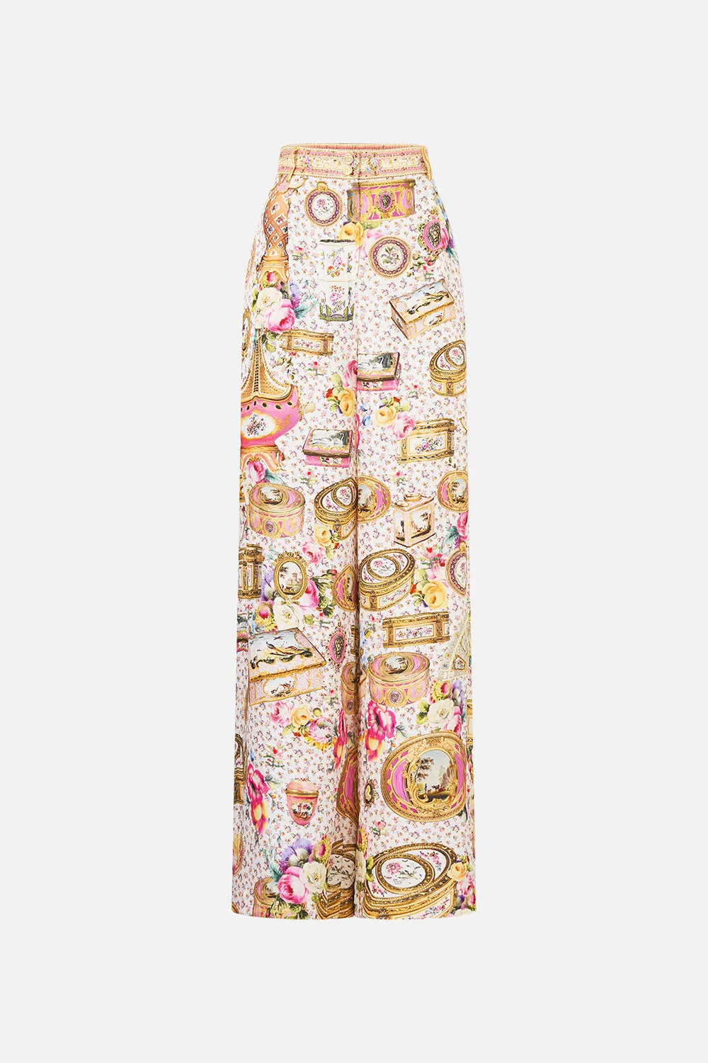 WIDE LEG WAISTED PANT IN THE HEART OF ART sold by Camilla product image thumbnail 3