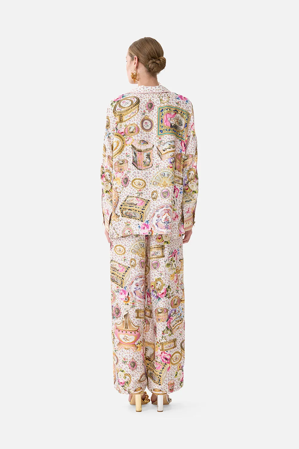 WIDE LEG WAISTED PANT IN THE HEART OF ART sold by Camilla product image thumbnail 2