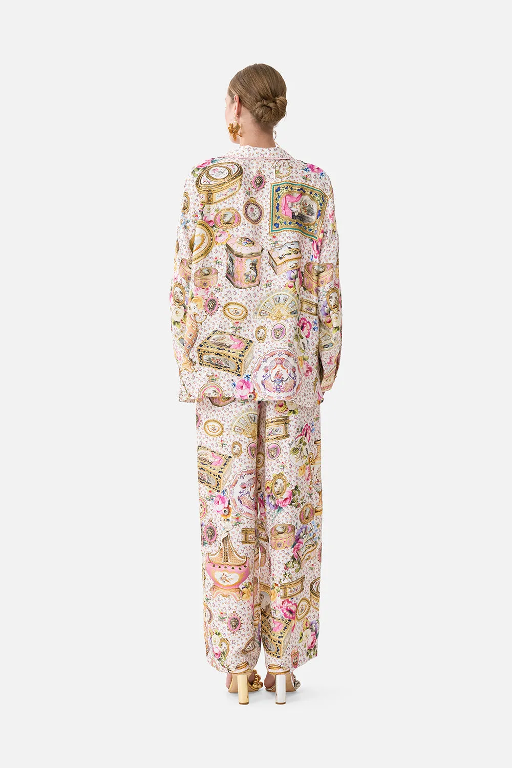 RELAXED COLLARED SHIRT WITH POCKET IN THE HEART OF ART sold by Camilla product image thumbnail 2