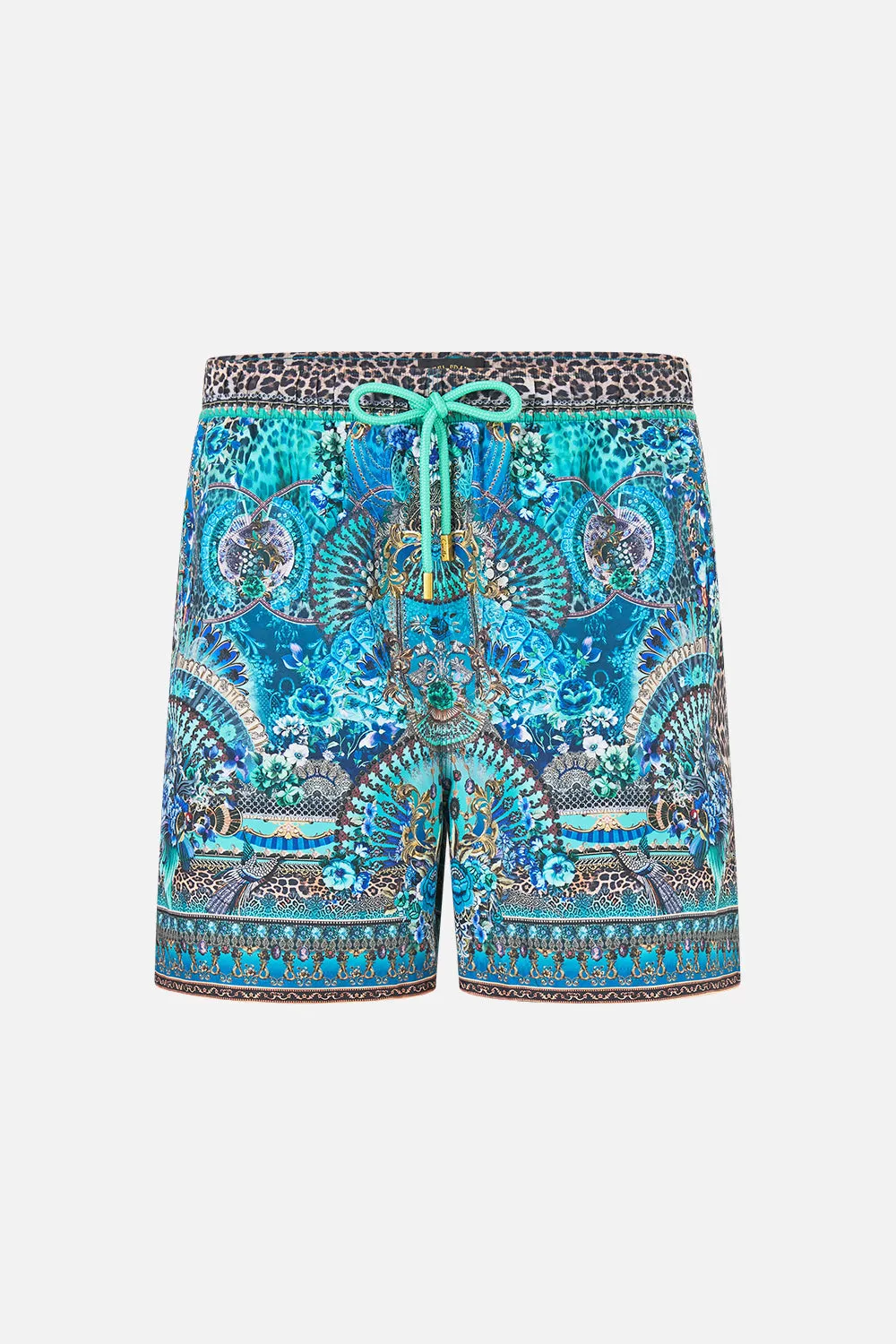 MID LENGTH BOARDSHORT WITH ELASTIC WAIST FLAMENCO EUPHORIA sold by Camilla product image thumbnail 3