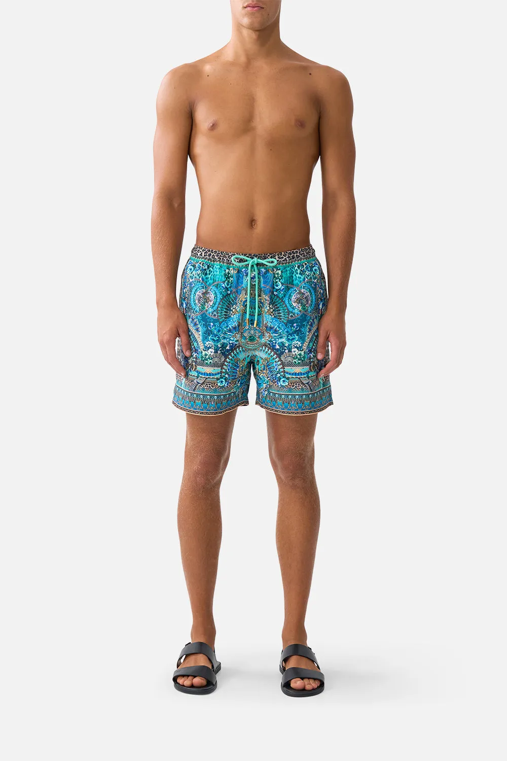 MID LENGTH BOARDSHORT WITH ELASTIC WAIST FLAMENCO EUPHORIA sold by Camilla