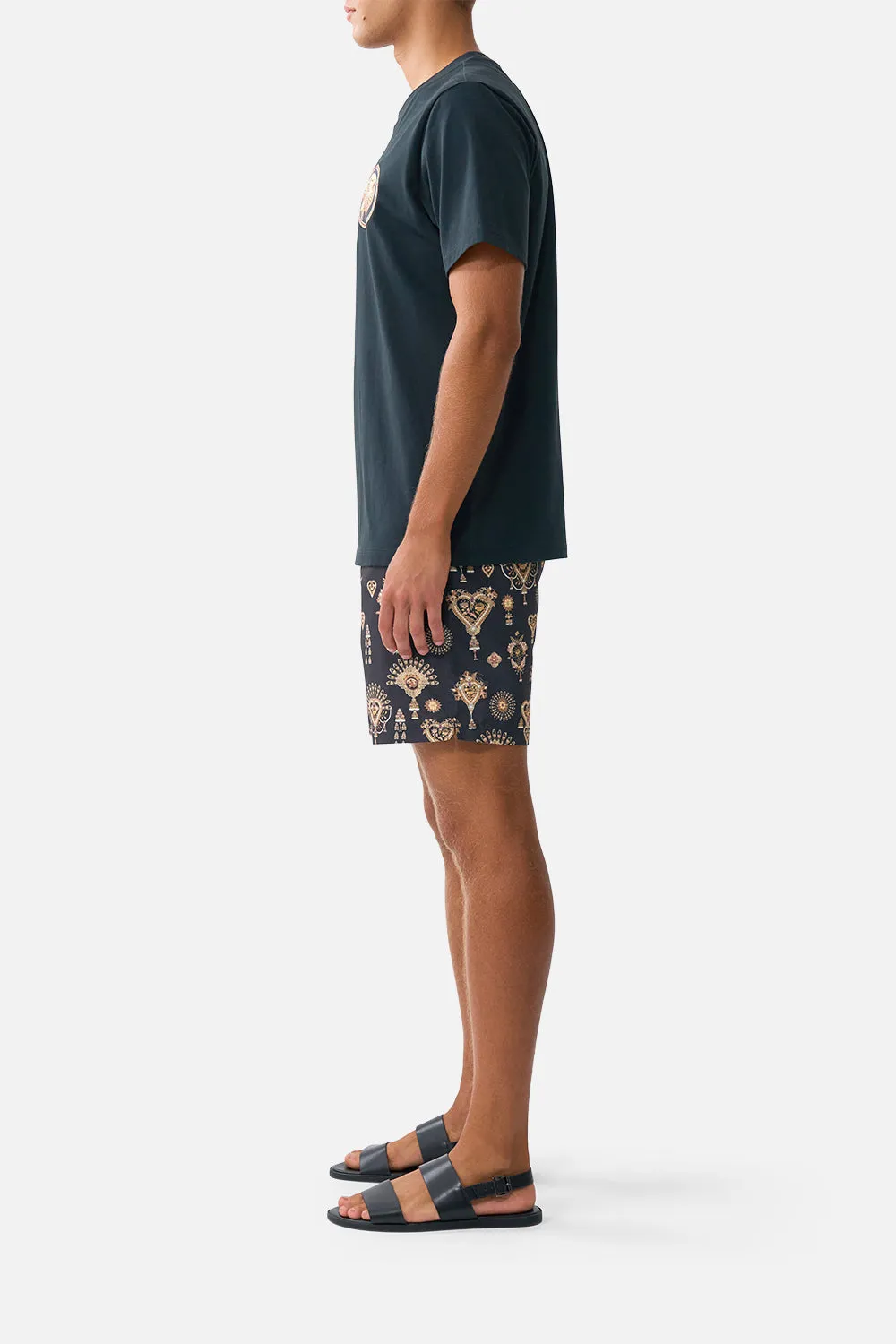 RELAXED HEAVYWEIGHT CREW NECK TEE TAURUS RISING sold by Camilla product image thumbnail 4