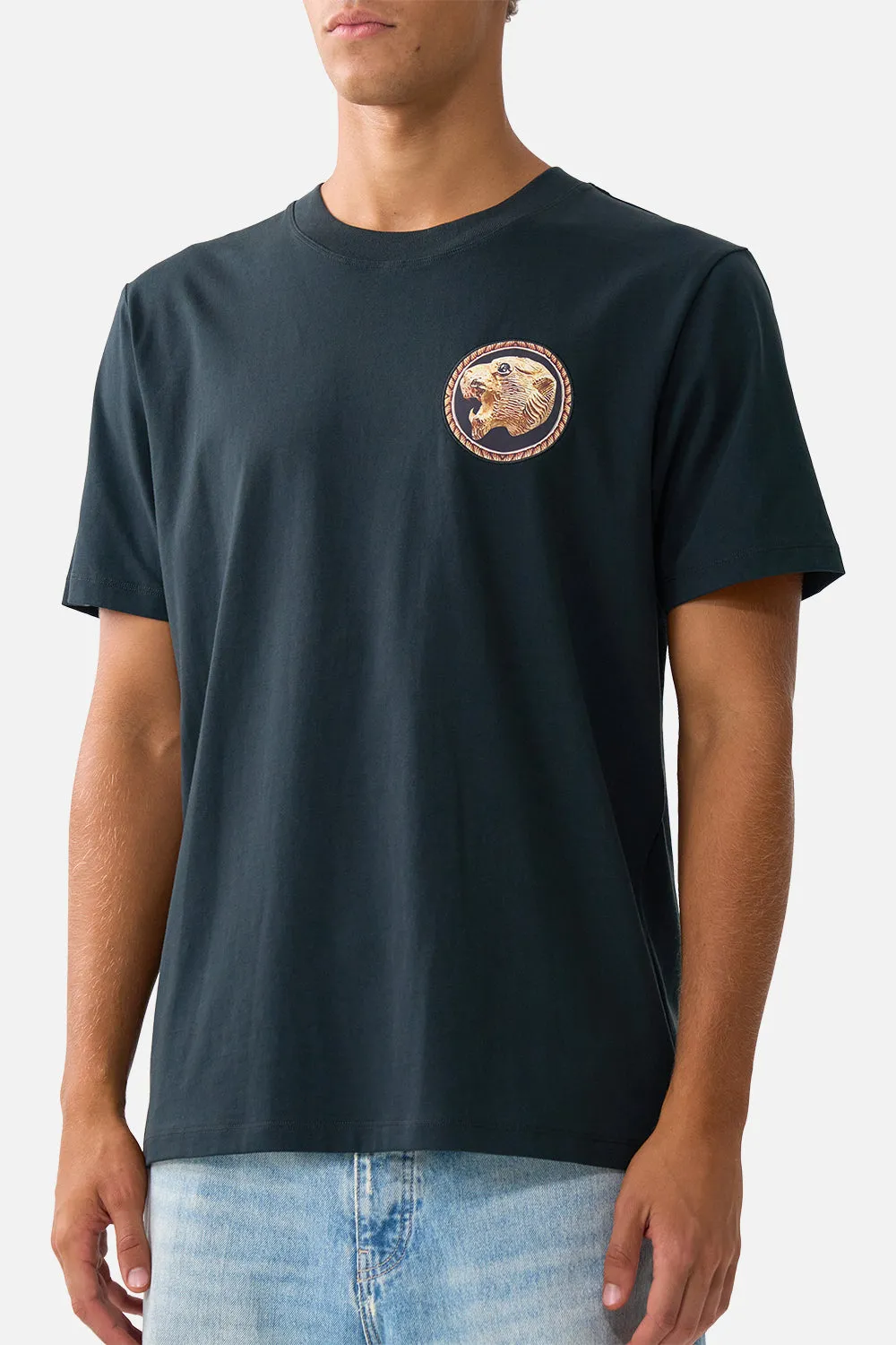 RELAXED HEAVYWEIGHT CREW NECK TEE TAURUS RISING sold by Camilla product image thumbnail 5