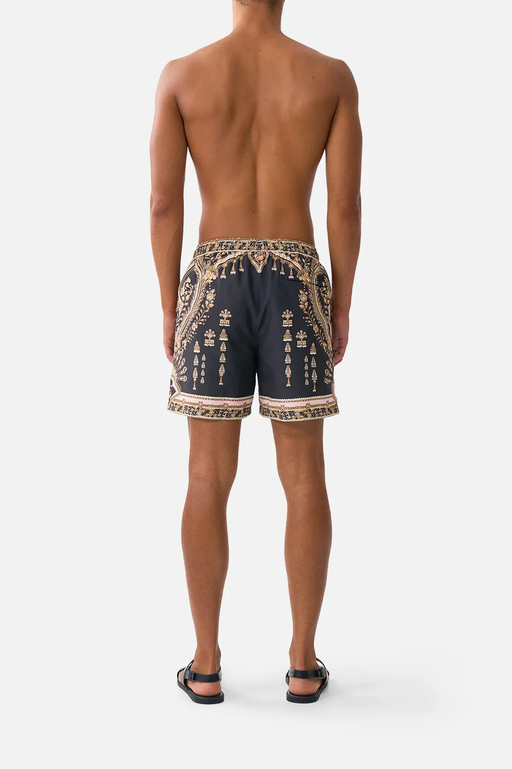 MID LENGTH BOARDSHORT WITH ELASTIC WAIST TAURUS RISING sold by Camilla product image thumbnail 2