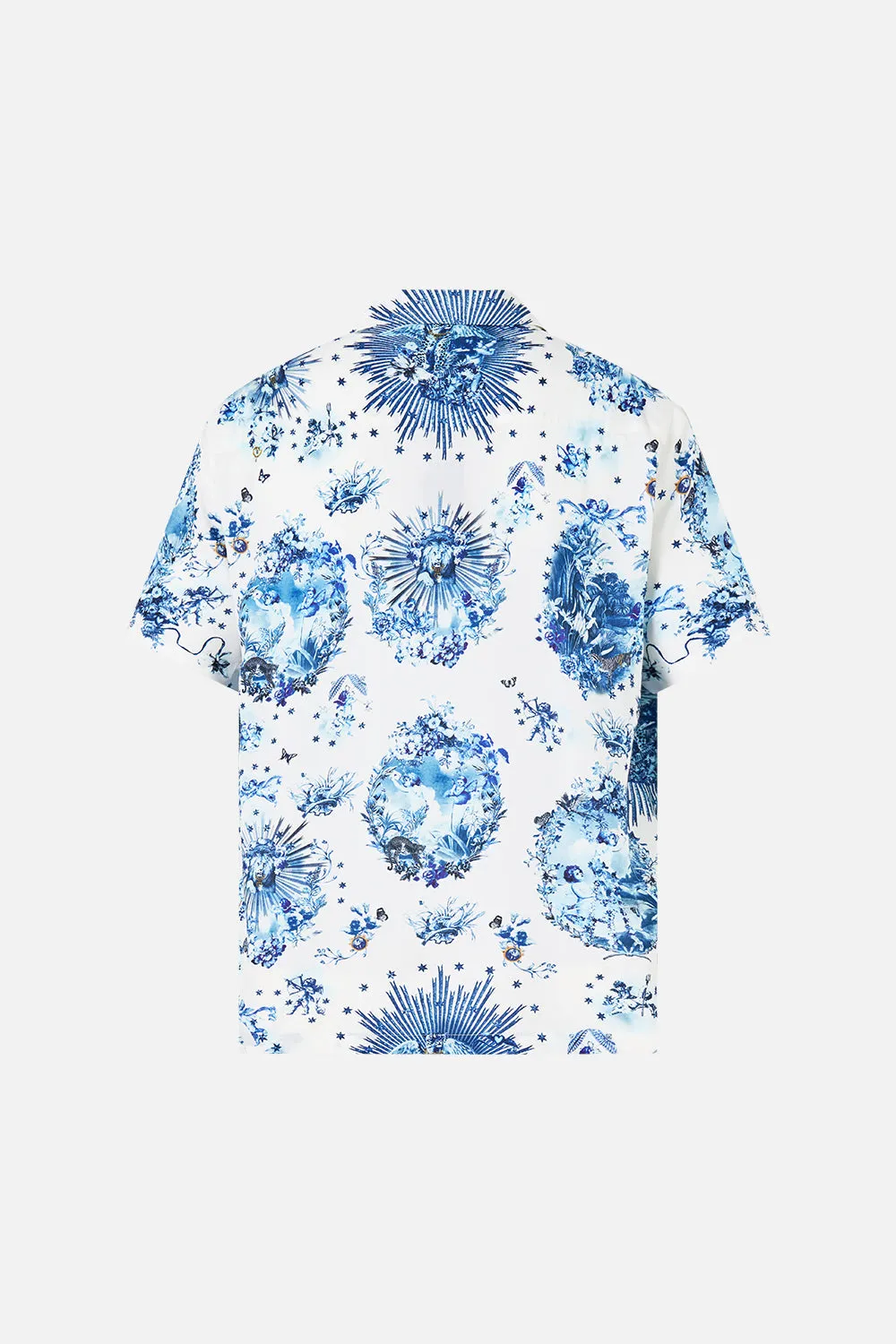 SHORT SLEEVE CAMP COLLARED SHIRT THE PORCELAIN PARLOUR sold by Camilla product image thumbnail 2