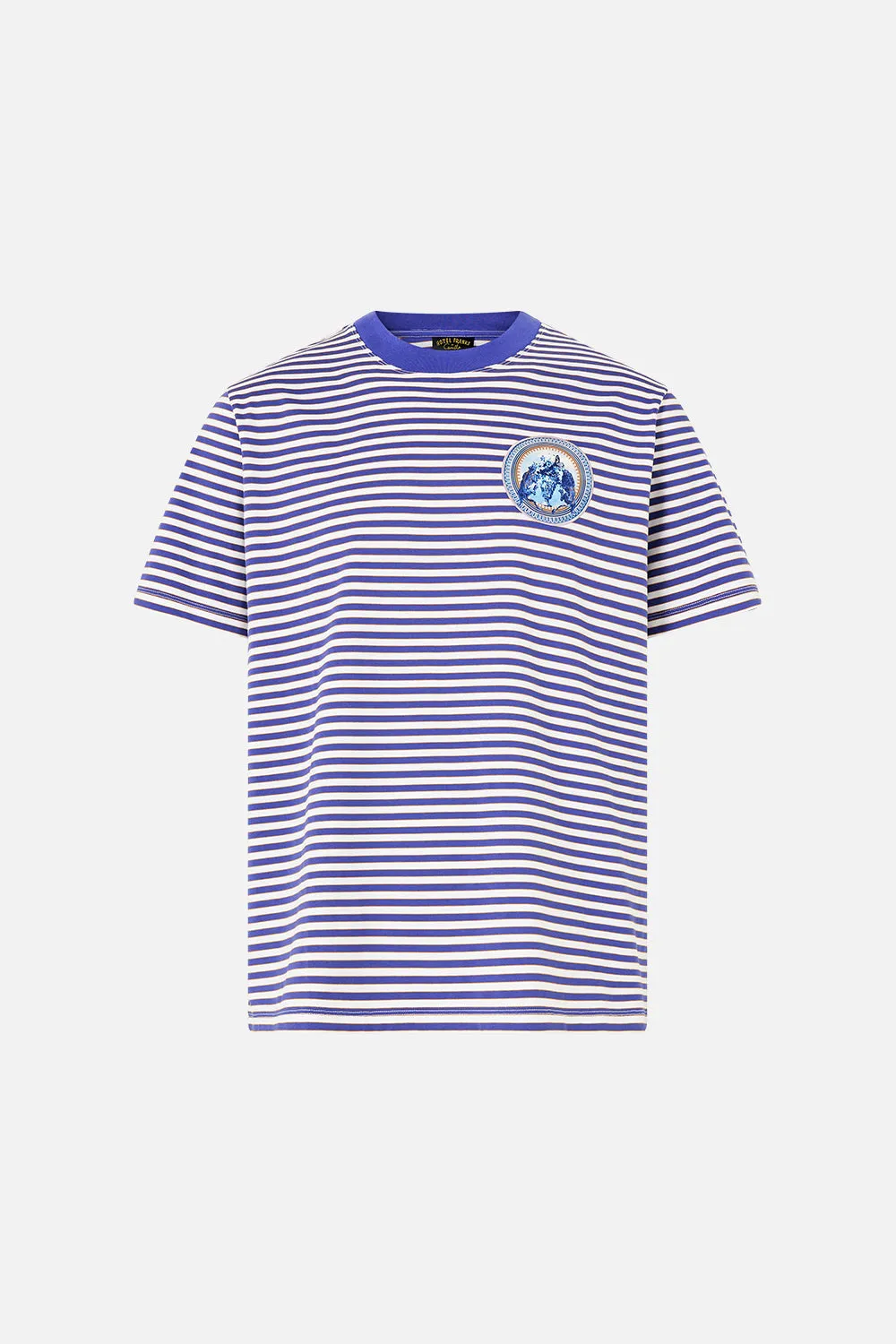 RELAXED HEAVYWEIGHT CREW NECK TEE THE PORCELAIN PARLOUR sold by Camilla