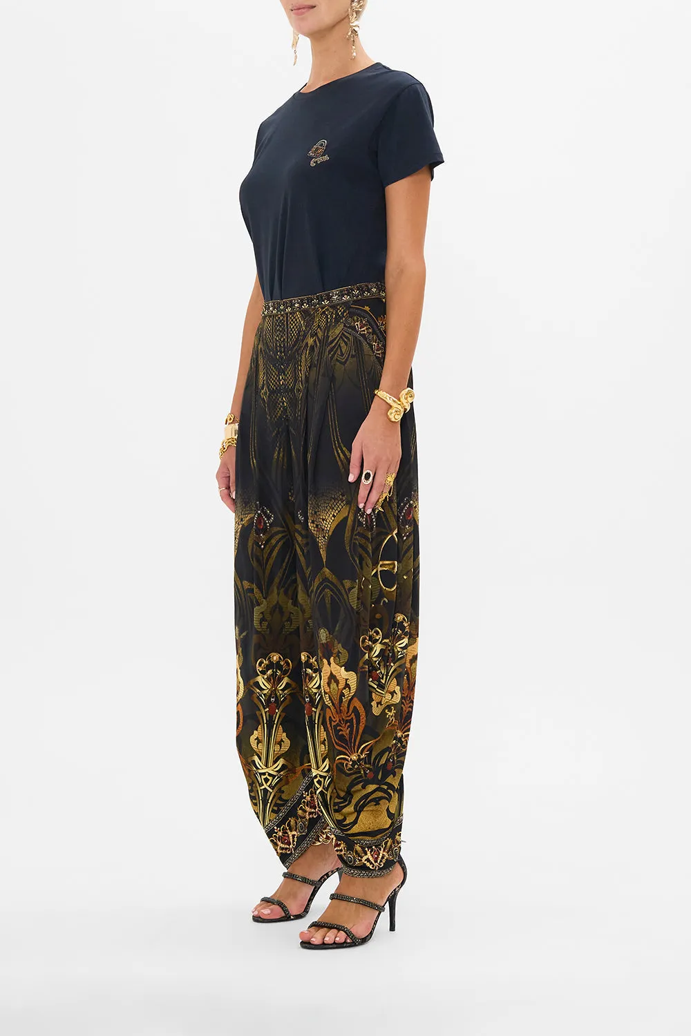 SHORT SLEEVE EASY TEE NOUVEAU NOIR sold by Camilla product image thumbnail 4