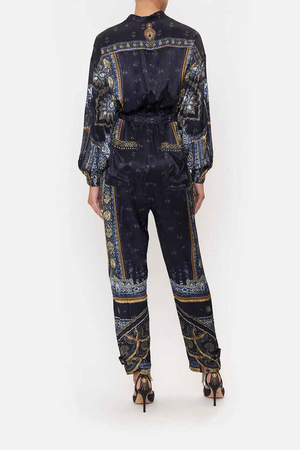 DRAWSTRING ZIP JUMPSUIT FOREVER FAMILY sold by Camilla product image thumbnail 2