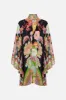 HIGH NECK RUFFLE SWING DRESS SUNDOWNERS IN SICILY sold by Camilla