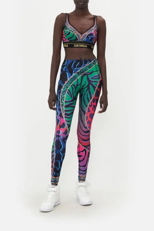 ACTIVE LEGGING WITH SIDE POCKET UNDER THE NEON SUN sold by Camilla