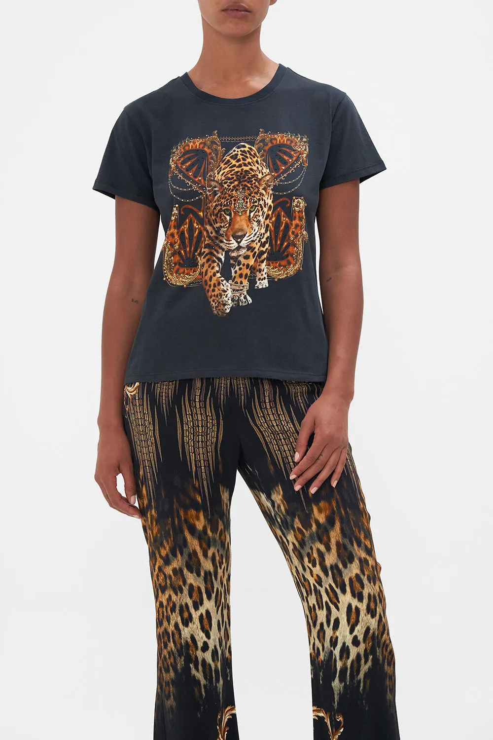 EASY TEE - BLACK JUNGLE DREAMING sold by Camilla product image thumbnail 5