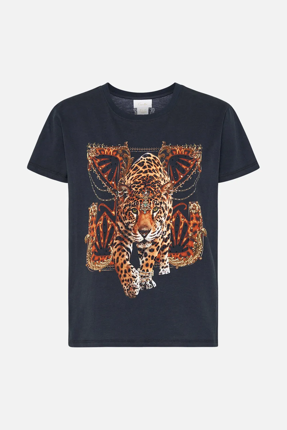 EASY TEE - BLACK JUNGLE DREAMING sold by Camilla product image thumbnail 3