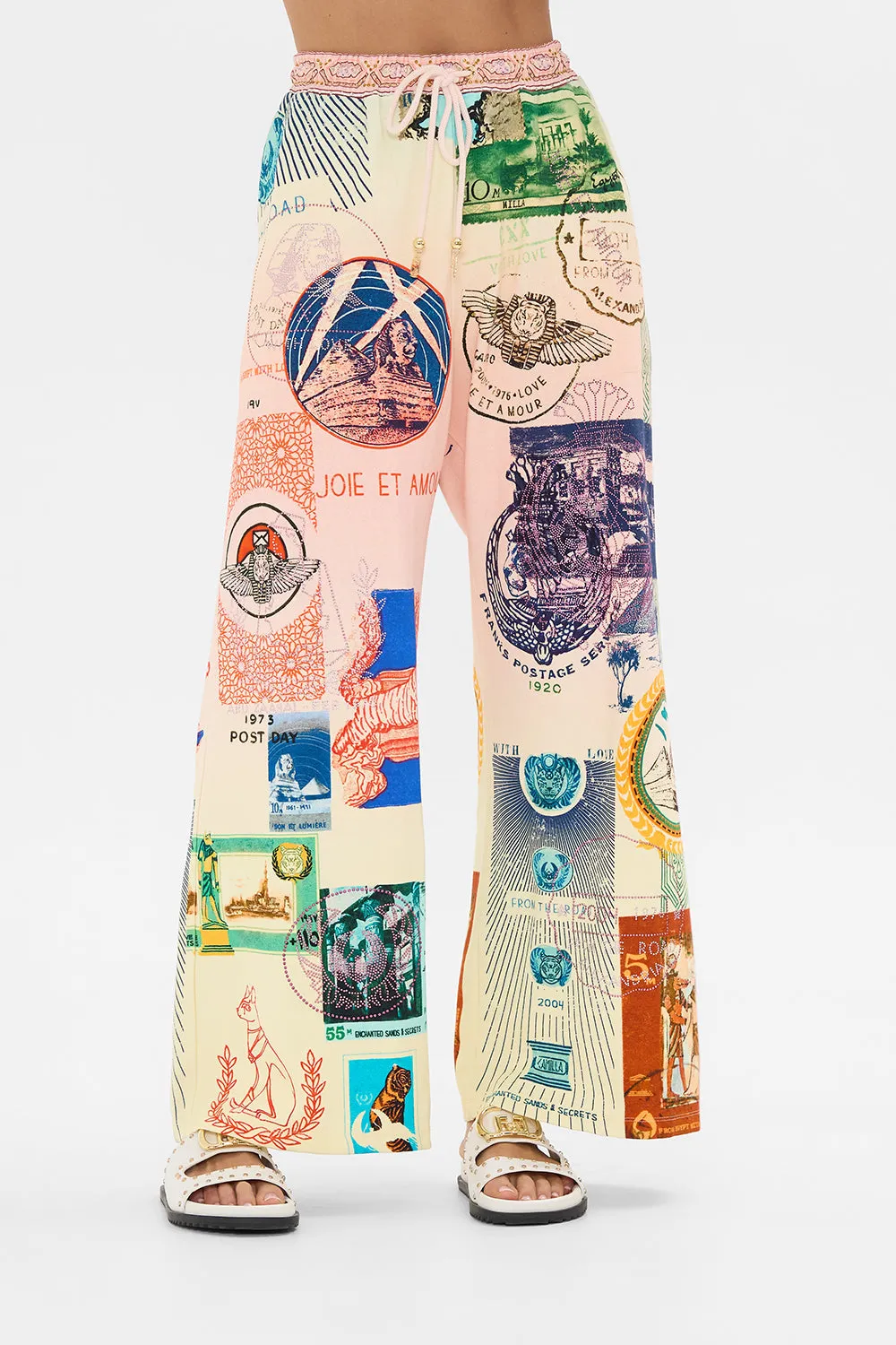 STRAIGHT LEG TRACK PANT HAUTE PASSPORT sold by Camilla product image thumbnail 5