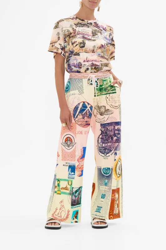 STRAIGHT LEG TRACK PANT HAUTE PASSPORT sold by Camilla